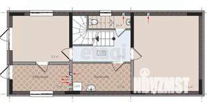 Дом 221м², 3-этажный, участок 4 сот.  