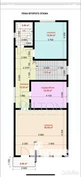 Коттедж 270м², 3-этажный, участок 4 сот.  