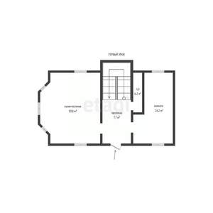 Дом 236м&sup2;, 2-этажный, участок 3 сот.  