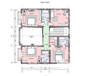 Коттедж 446м², 3-этажный, участок 7 сот.  
