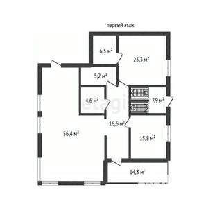 Дом 580м², 4-этажный, участок 7 сот.  