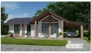 Дом 90м&sup2;, 1-этажный, участок 4 сот.  