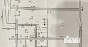 Таунхаус 169м², 3-этажный, участок 1 сот.  