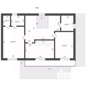 Дом 258м&sup2;, 3-этажный, участок 5 сот.  