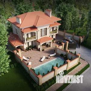 Коттедж 463м&sup2;, 4-этажный, участок 5 сот.  