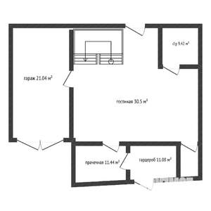 Дом 300м&sup2;, 3-этажный, участок 5 сот.  