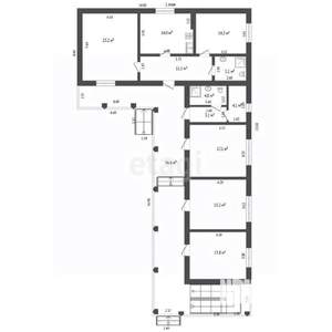 Дом 265м&sup2;, 2-этажный, участок 7 сот.  