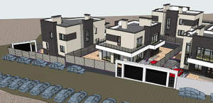 Дом 225м&sup2;, 2-этажный, участок 4 сот.  