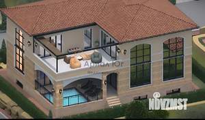 Дом 562м², 3-этажный, участок 6 сот.  