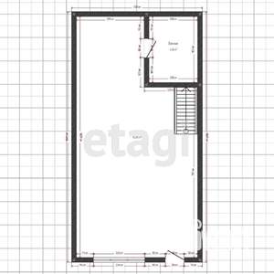 Дом 95м&sup2;, 2-этажный, участок 2 сот.  