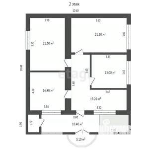 Дом 200м&sup2;, 2-этажный, участок 6 сот.  