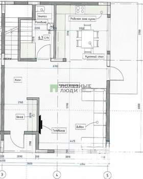 Дом 335м&sup2;, 2-этажный, участок 6 сот.  