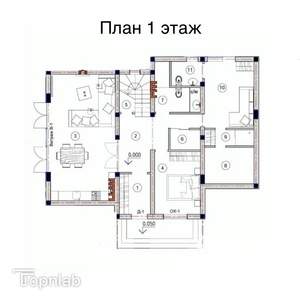 Дом 232м&sup2;, 3-этажный, участок 7 сот.  