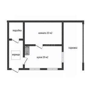 Дом 128м&sup2;, 2-этажный, участок 3 сот.  