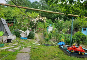 Дом 60м&sup2;, 1-этажный, участок 9 сот.  