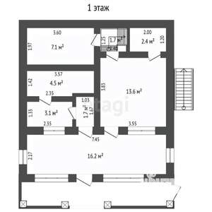 Дом 150м², 2-этажный, участок 10 сот.  