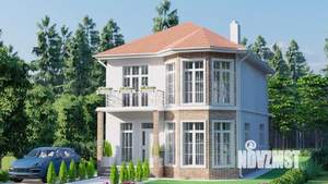 Дом 160м&sup2;, 2-этажный, участок 4 сот.  