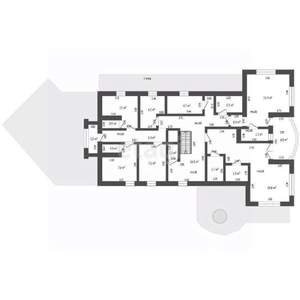 Дом 442м&sup2;, 4-этажный, участок 6 сот.  