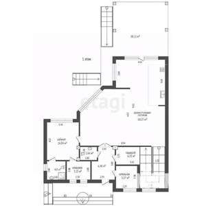 Дом 300м&sup2;, 2-этажный, участок 8 сот.  