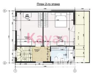 Дом 120м², 2-этажный, участок 4 сот.  