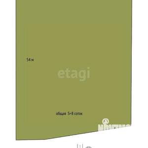 Дом 12м&sup2;, 1-этажный, участок 8 сот.  