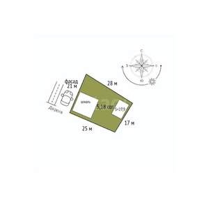 Дом 29м&sup2;, 1-этажный, участок 5 сот.  