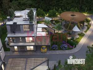 Коттедж 430м&sup2;, 3-этажный, участок 4 сот.  