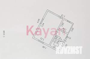 Дом 61м&sup2;, 2-этажный, участок 2 сот.  