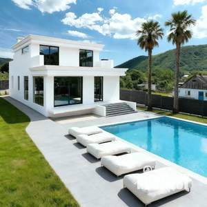 Коттедж 272м&sup2;, 2-этажный, участок 6 сот.  