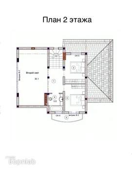 Дом 232м&sup2;, 3-этажный, участок 7 сот.  