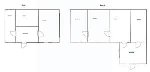 Дом 41м&sup2;, 1-этажный, участок 5 сот.  