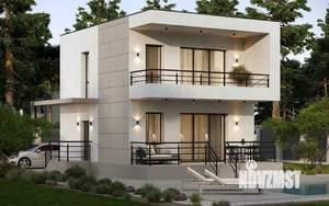 Дом 120м&sup2;, 2-этажный, участок 4 сот.  