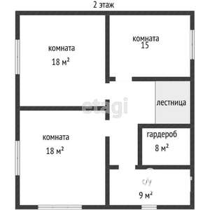 Дача 152м², 2-этажный, участок 4 сот.  