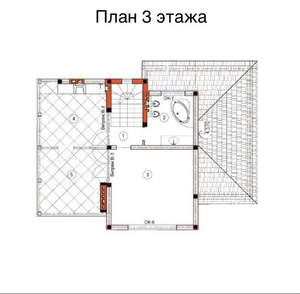 Дом 232м², 3-этажный, участок 7 сот.  