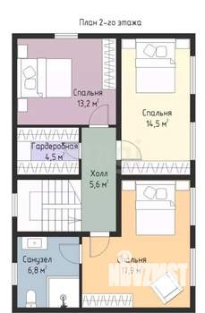 Дом 120м², 1-этажный, участок 4 сот.  