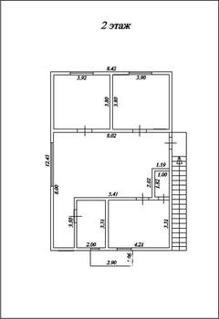 Дом 196м², 2-этажный, участок 5 сот.  