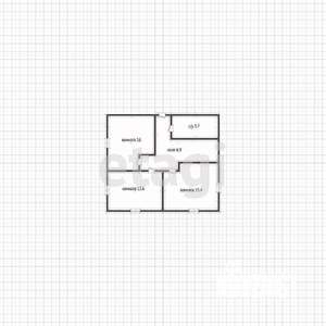 Дом 242м&sup2;, 2-этажный, участок 3 сот.  