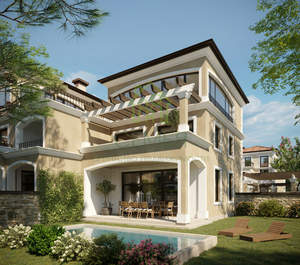 Дом 243м², 1-этажный, участок 3 сот.  