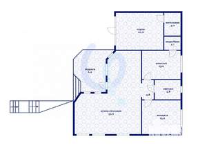 Дом 197м², 2-этажный, участок 6 сот.  