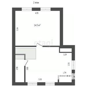 Дом 209м², 3-этажный, участок 6 сот.  