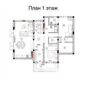 Дом 232м², 3-этажный, участок 7 сот.  