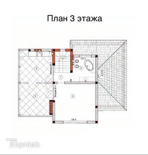 Дом 232м&sup2;, 3-этажный, участок 7 сот.  