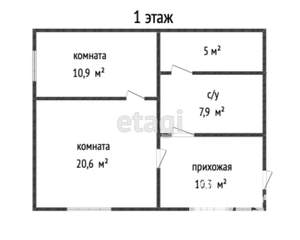 Дом 240м&sup2;, 3-этажный, участок 4 сот.  