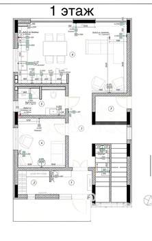 Коттедж 240м², 2-этажный, участок 5 сот.  