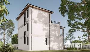 Дом 235м&sup2;, 3-этажный, участок 6 сот.  