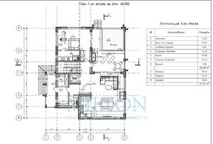 Коттедж 545м², 3-этажный, участок 6 сот.  