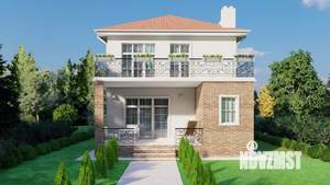 Дом 160м&sup2;, 2-этажный, участок 4 сот.  