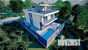 Коттедж 520м&sup2;, 3-этажный, участок 4 сот.  