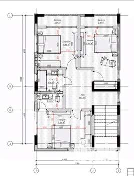 Коттедж 240м&sup2;, 3-этажный, участок 4 сот.  