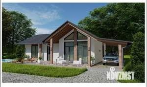 Дом 90м&sup2;, 1-этажный, участок 4 сот.  